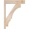 Ekena Millwork Balboa Block Smooth Outlooker, Douglas Fir, 5 1/2"W x 22"D x 30"H OUT06X22X30BOA05SDF - alternate 2